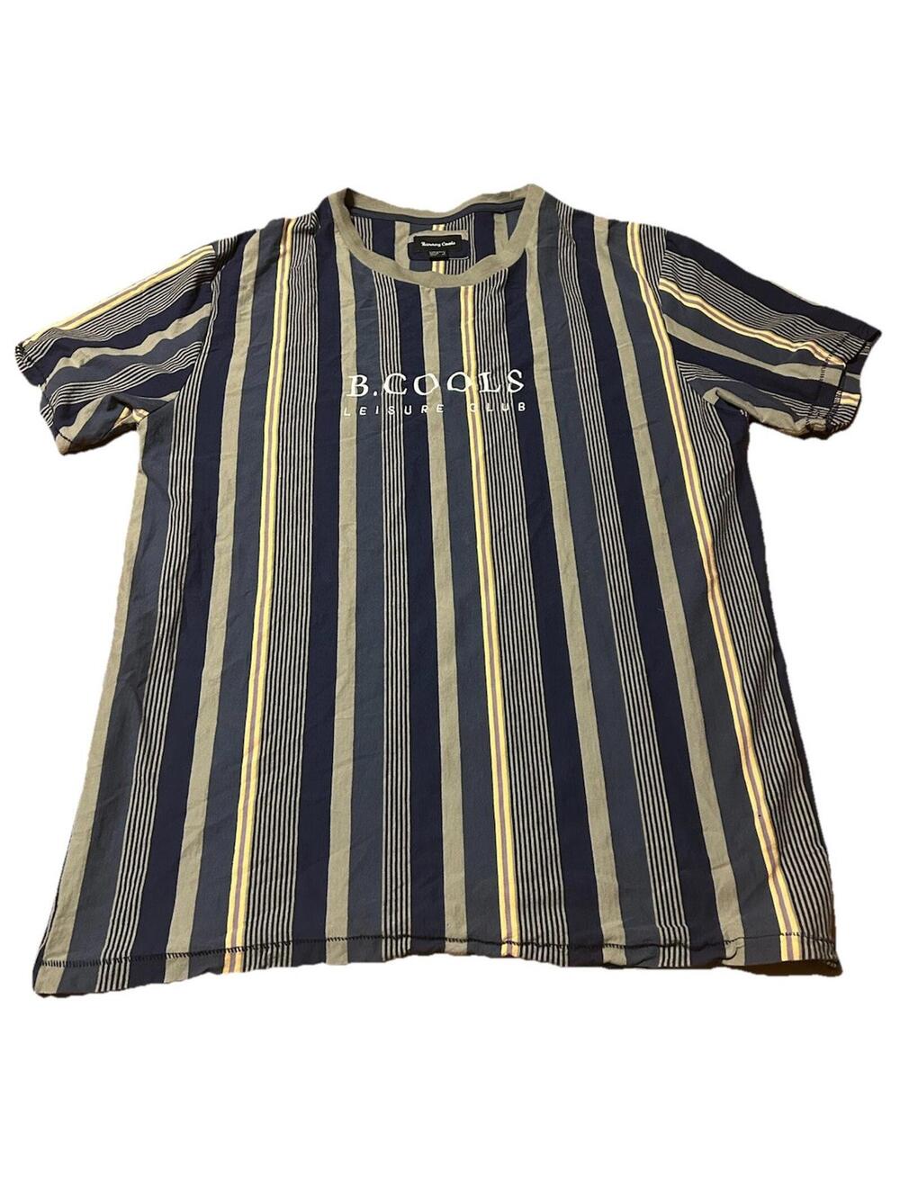 Barney Cools B. Cools Leisure Club Striped T-Shirt Large